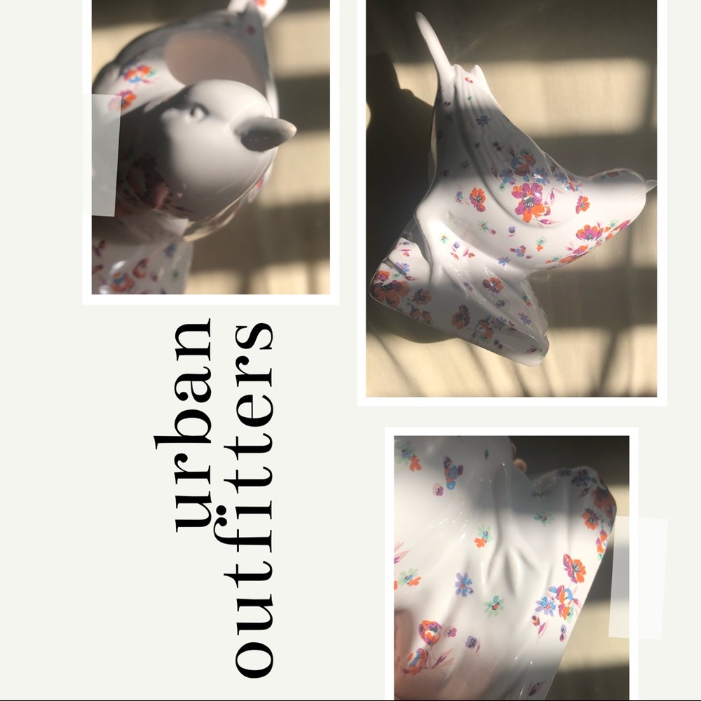 restocked🥳UO ceramic bird toothbrush holder